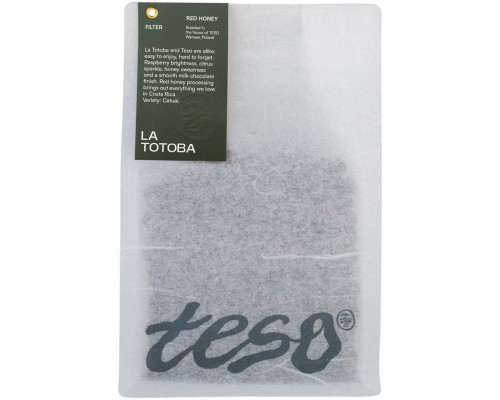Teso Kostaryka La Totoba Red Honey 250 g