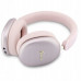 Guess  Metallic Script Logo ENC  Headphone Pink (3666339630164)