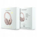 Guess  Metallic Script Logo ENC  Headphone Pink (3666339630164)