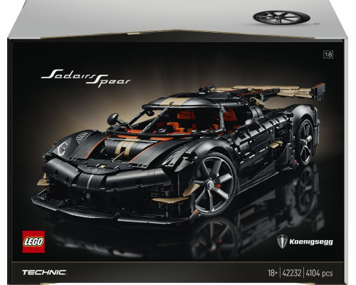 LEGO Technic Koenigsegg Sadair's Spear Megacar (42232)