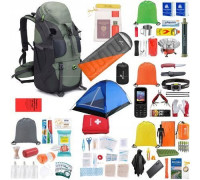 Ewakuacyjny + Wyposażenie Readypack X2 zestaw namiot śpiwór jedzenie / Readypack X2 zielony (SB10829)