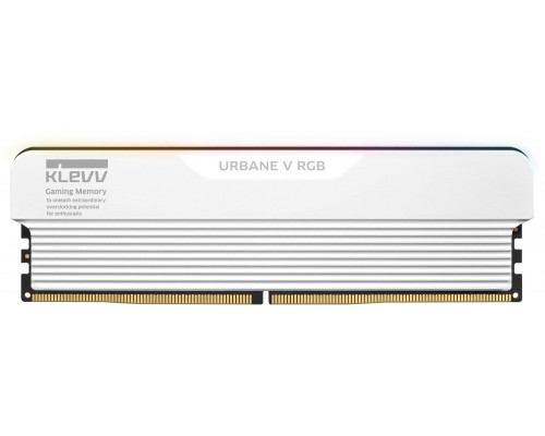 Klevv 32GB (16Gbx2) Urban V RGB 6000 CL28 White (KD5AGUA80-60B280M)