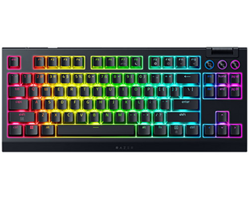 Razer  bezBlackWidow V4 Tenkeyless HyperSpeed, RGB - orange dotykowe Switches, ISO (DE) (RZ03-05480400-R3G1)