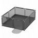 King Kids Kojec dziecięcy Cozy 25 Graphite - 150 cm (TN-COZY 25 GRAPHITE)