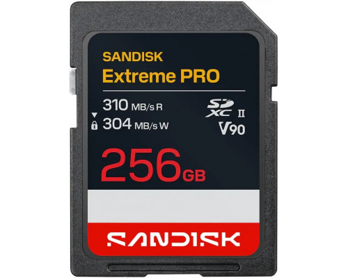 SD  SanDisk Extreme PRO SDXC 256 GB UHS-II V90 (SDSDXDE-256G-GN4IN)