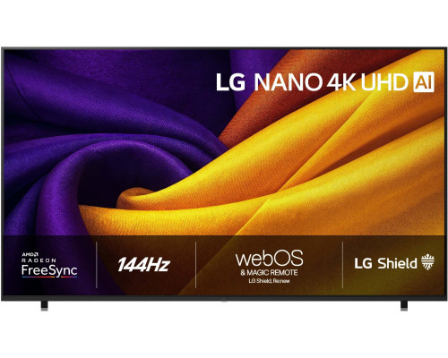 LG NANO AI NU90 98'' 4K UHD LED LCD Black - (98NU900B6LB.AEUQ)