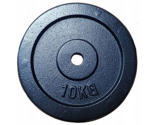 Kubisport Ciężar load cast iron Plate do gryfu hantli 10kg - 30mm (Kub_05-CW10K-30)