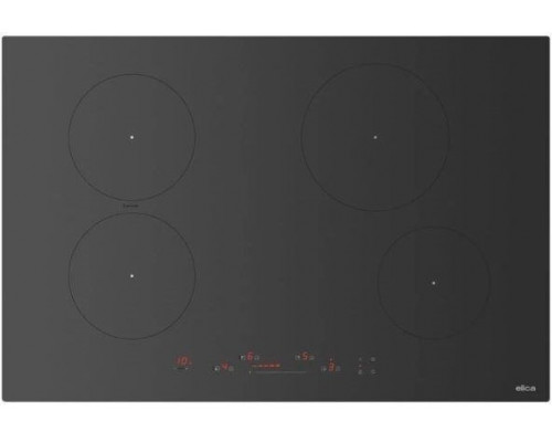 Elica Indukcyjna PRIMIS 804 PLUS RAW 78 cm, czarne szkło (PRF0210632)