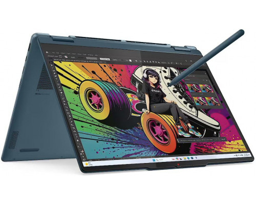 Laptop Lenovo Yoga 7 2-in-1 14AKP10 Ryzen AI 5 340 16GB 512GB SSD Radeon 840M 14" OLED WUXGA Touch Windows 11 Home Tidal Teal