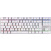 Cherry MX 8.2 TKL Wireless RGB klawiatura Gaming RF Wireless + Bluetooth AZERTY Francuski Biały (G80-3882LYAFR-0)