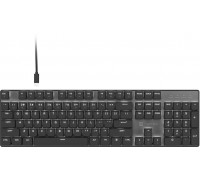 Natec Amberjack | | | US | Linear | Białe podświetlenie, Hot-swappable Switches, Anti-ghosting, Built-in memory, Macro recording | Black/Gray (NKL-2391)