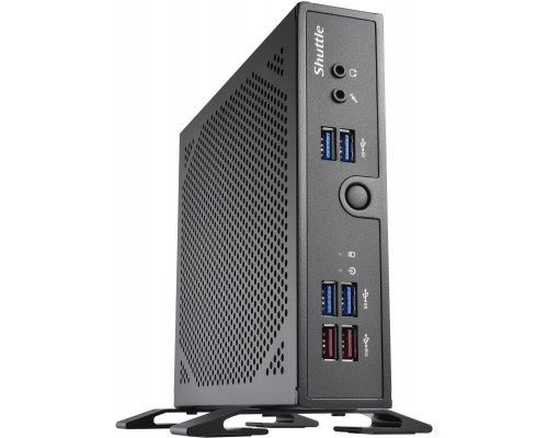 Mini PC Shuttle Barebone XPC slim DS50U5 Intel Core i5-1335U 8GB 2xM.2 1xSATA 1xHDMI 1xDP 1xVGA Black (DS50U5_BUNDLE_8GB)