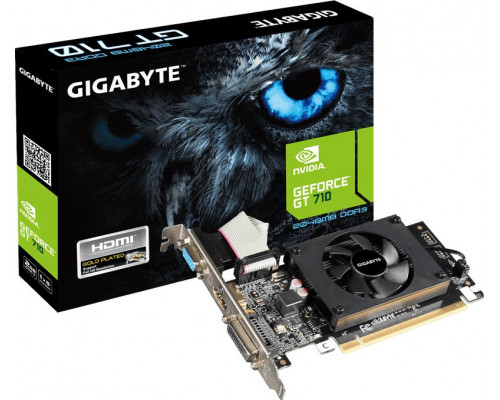 Gigabyte GeForce GT 710 2GB DDR3 (GV-N710D3-2GL 2.0)