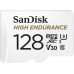 SD  SanDisk High Endurance MicroSDXC 128 GB Class 10 UHS-I/U3 V30 (SDSQQNR-128G-GN6IA)