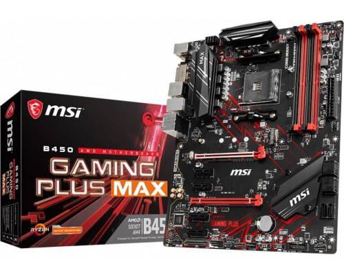 AMD B450 MSI B450 GAMING PLUS MAX