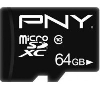 SD  PNY Performance Plus MicroSDXC 64 GB Class 10  (P-SDU64G10PPL-GE)