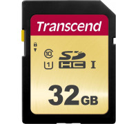 SD  Transcend 500S SDHC 32 GB Class 10 UHS-I/U1 V30 (TS32GSDC500S)