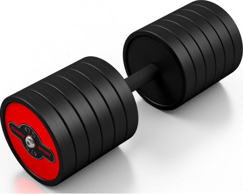 Marbo Sport Hantel MW-HSG47.5-k5 rubberized 1 x 47.5 kg