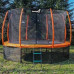 Garden Trampoline Jumpi Garden Maxy Comfort Plus With inner mesh 12.5 FT 374 cm pomarańczowa