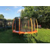 Garden Trampoline Jumpi Garden Maxy Comfort Plus With inner mesh 12.5 FT 374 cm pomarańczowa