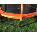 Garden Trampoline Jumpi Garden Maxy Comfort Plus With inner mesh 12.5 FT 374 cm pomarańczowa