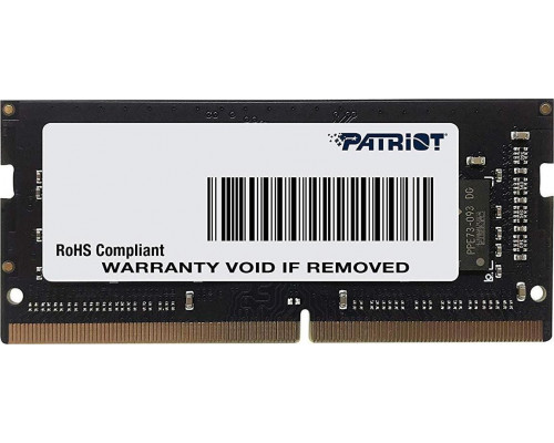 Patriot Signature, SODIMM, DDR4, 16 GB, 2666 MHz, CL19 (PSD416G26662S)