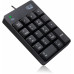 Spire ADESSO klawiatura numeryczna WKB-6010UB bezprzewodowa 18 klawiszy