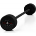 Marbo Sport Barbell prosta Steel Rubber Barbell 30kg Black