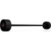 Marbo Sport Barbell prosta Steel Rubber Barbell 30kg Black
