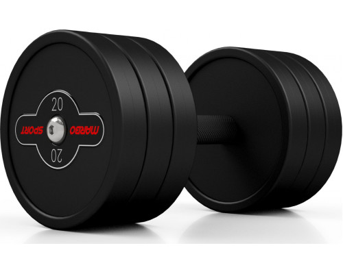 Marbo Sport Hantel MW-HSG20-k2 rubberized 1 x 20 kg