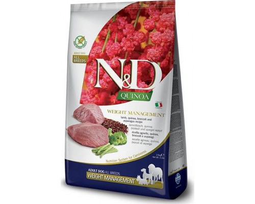 Farmina Pet Foods FARMINA PIES N&D 2,5kg WEIGHT MANAGMENT Lamb&Broccoli