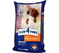 Club 4 Paws Food for the dog Medium 14kg