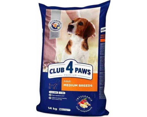 Club 4 Paws Food for the dog Medium 14kg