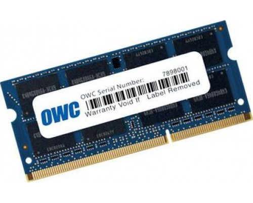 OWC SODIMM, DDR3, 8 GB, 1333 MHz, CL9 (OWC1333DDR3S8GB)