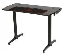 Gaming desk Gaming desk Ultradesk Enter V2 Black 113 cmx61 cm