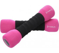 HMS dumbbells CM06 foam 2 x 1 kg