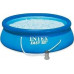 Intex Swimming pool expansion easy set 396x84cm (pump filtering 12V)