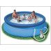 Intex Swimming pool expansion easy set 396x84cm (pump filtering 12V)