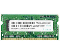 Apacer SODIMM, DDR3, 8 GB, 1600 MHz, CL11 (DS.08G2K.KAM)