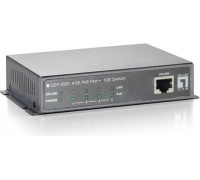 Switch LevelOne POE 5-PORT 1GB / 4 POE 61,6W/15,4W-PORT (GEP-0520)