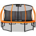 Garden Trampoline Jumpi Garden Maxy Comfort Plus With inner mesh 14.5 FT 435 cm pomarańczowa
