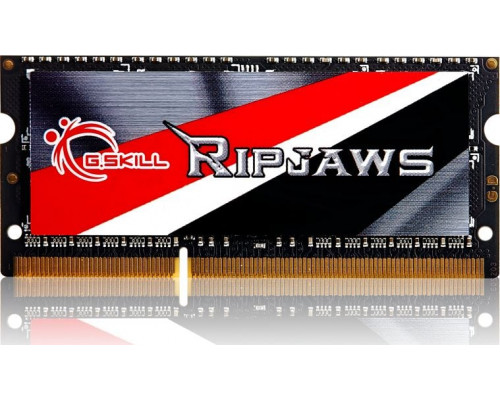 G.Skill Ripjaws, SODIMM, DDR3L, 4 GB, 1600 MHz, CL9 (F3-1600C9S-4GRSL)