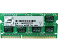 G.Skill SODIMM, DDR3L, 8 GB, 1600 MHz, CL11 (F3-1600C11S-8GSL)