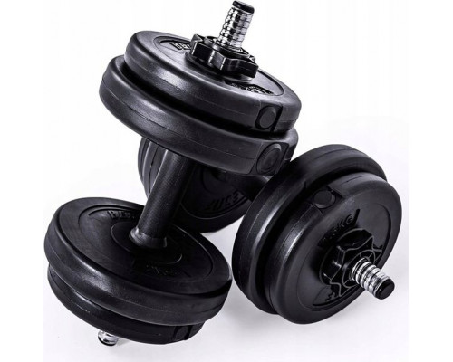 Bestif ‎‎‎Dumbbells BH015 bituminous 2 x 7.5 kg