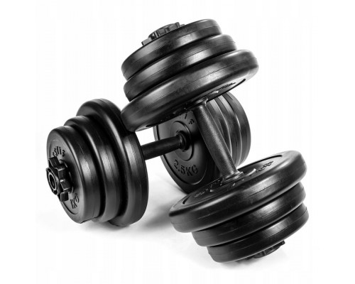 Bestif ‎‎‎Dumbbells BH020 bituminous 2 x 10 kg