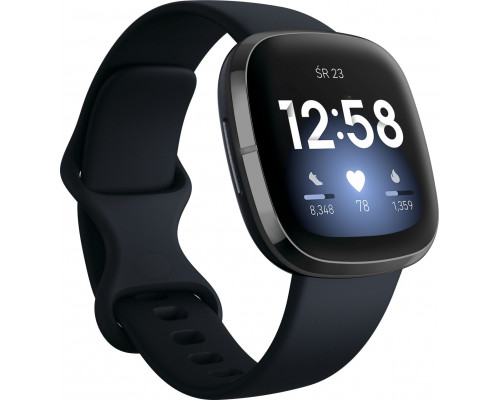 Smartwatch Fitbit Sense Black  (FB-501TAS-EU)