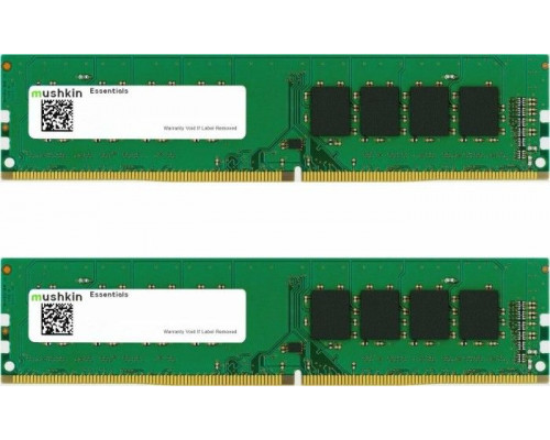 Mushkin Essentials, DDR4, 64 GB, 3200MHz, CL22 (MES4U320NF32GX2)