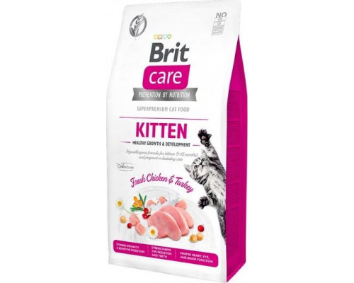 VAFO PRAHS Brit Care Cat Kitten 7kg Healthy Growth & Development Gf