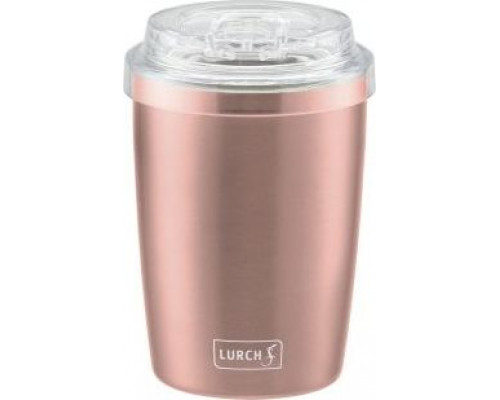 Lurch Thermal mug do kawy Lurch, stainless steel, 0,3 l, różowe złoto
