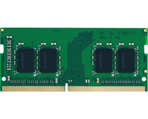 GoodRam SODIMM, DDR4, 16 GB, 3200 MHz, CL22 (GR3200S464L22S/16G)